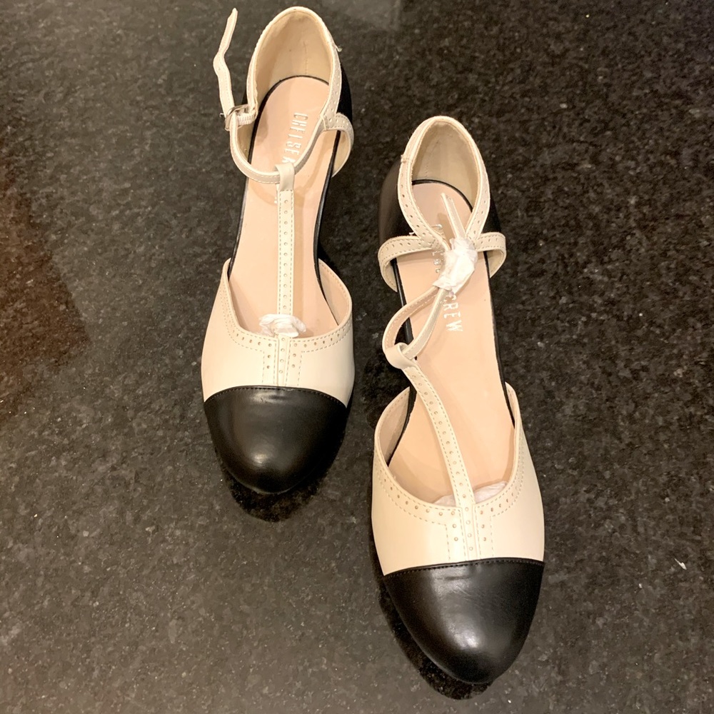 Chelsea Crews heels never worn sz39!
